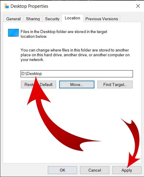 chuyển dữ liệu từ ổ C sang ổ D trong Windows 10